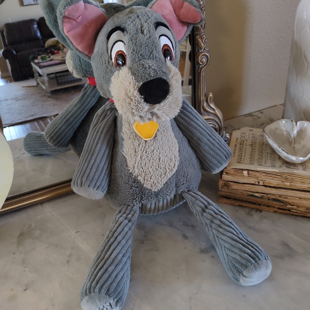 Disney- Scentsy Lady & The Tramp Plush Toy- No Scent Packs